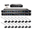 VocoPro USB-CONFERENCE-16 16-Person Wireless Microphone/USB Interface Package