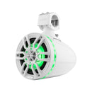 DS18 HYDRO NXL-X6TPWHNS 6.5" Marine Tower Speaker w/ Integrated RGB LED Lights