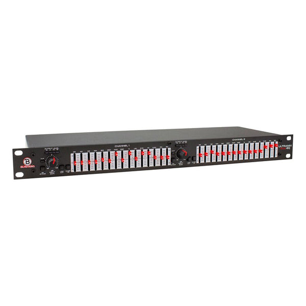 BlastKing ULTRAMIX1502-EQ Dual 15-Band Graphic Equalizer