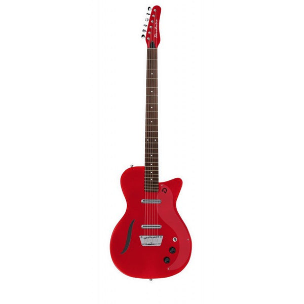 Danelectro '56 Vintage Baritone Electric Guitar – Metallic Red - D56VBAR-MR
