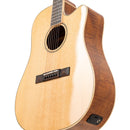 Stagg SA45 Series Dreadnought Cutaway Acoustic-Electric Spruce Top Flamed Mahogany – SA45-DCE-FM