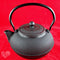 NEW Japanese Tetsubin Cast Iron Teapot 50 oz / 1.5 L Black Large Hobnail Infuser