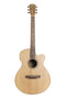 Bamboo Cutaway 40″ Acoustic‑Electric Guitar w/ EQ & Gig Bag