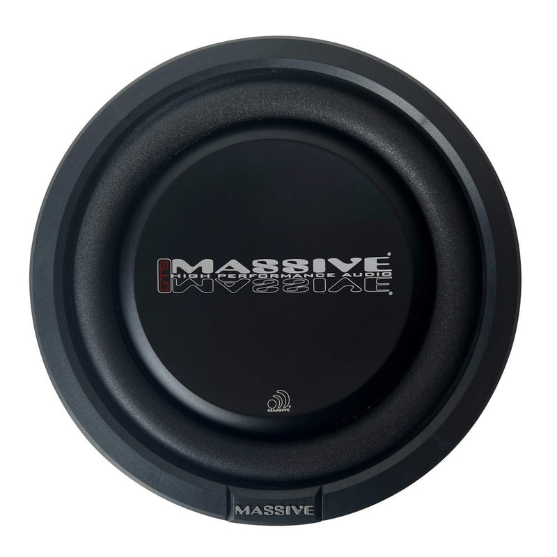 Massive Audio 8" 250 Watts RMS Dual 4 Ohm Shallow Subwoofer – GTS8