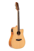 Stagg Acoustic-Electric 12 String Dreadnought w/ Dual Pickup & Spruce Top