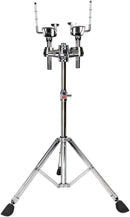 British Drum Co Casino Double Tom Stand - Palladium Hardware