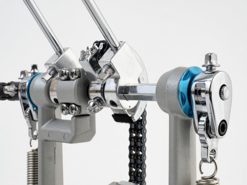 Dixon Precision 200 Double Bass Drum Pedal – Dual Chain Drive - PPP2D