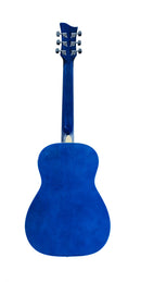 Jay Turser Jay Jr Series 3/4 Size Dreadnought Acoustic Guitar - Trans Blue