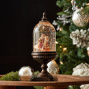 Melrose LED Snow Globe with Santa and Toy Bag 12.5"H