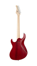 Cort G100 HH G Series Double Cutaway Electric Guitar Open Pore Black Cherry
