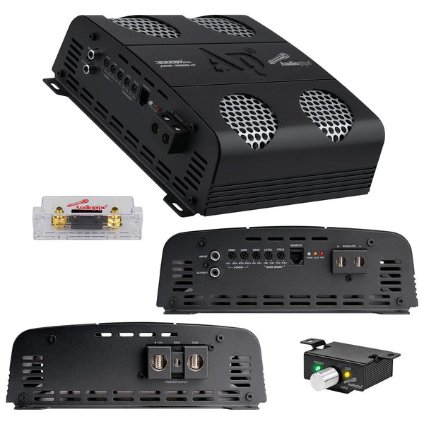 Audiopipe Monoblock Class-D Amplifier 3100W RMS APHF-3000D-H2