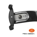 Pedi Elegante 4/4 Violin Shoulder Rest – Carbon Fiber with Titanium Hardware