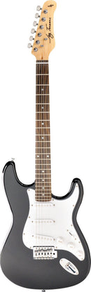 Jay Turser JT-300M-BK-M-U Double Cutaway Electric Guitar - Black