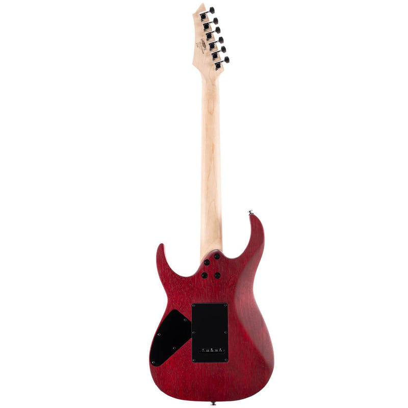 Cort X100 X Series Electric Guitar Open Pore Black Cherry X100OPBC