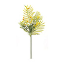 Melrose Mimosa Leaf Berry Spray (Set of 6)