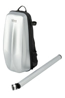 GEWA Space Bag Violin 4/4 - 3/4 Size Backpack - w/ Bow Case - Glacier Silver