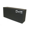 DEEJAY LED D10T3VYCARBON 2x10" Woofer 3xTweeter Speaker Enclosure – Carbon Texture