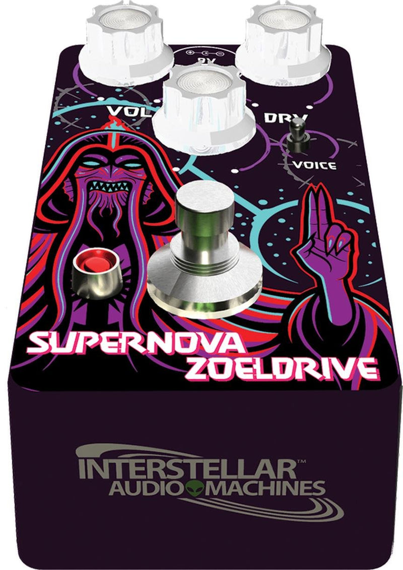 Interstellar Audio Machine Supernova Zoeldrive Overdrive/Boost FX Pedal