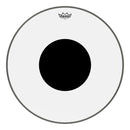 Remo Controlled Sound Clear Top Black Dot 22" Bass Drumhead – CS-1322-10
