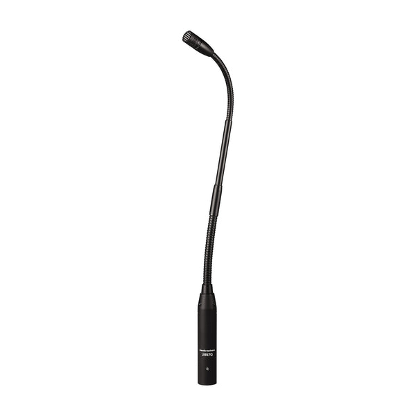 Audio‑Technica U857QL 19″ Cardioid Quick‑Mount Gooseneck Microphone Black