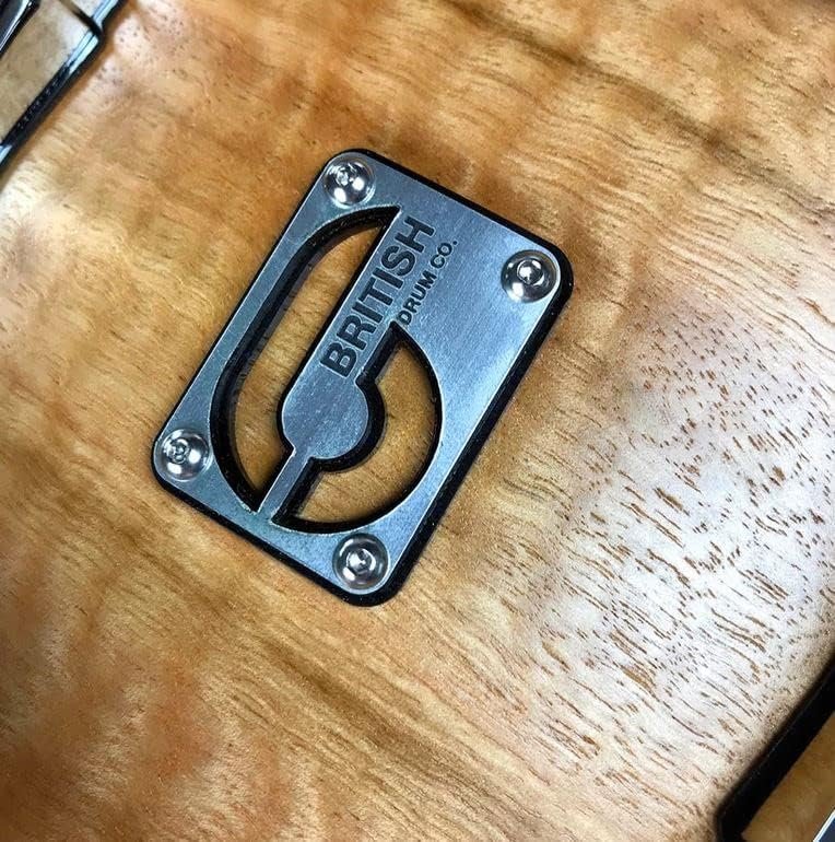 British Drum Co Maverick Maple Snare 6.5″ × 14″ – 10‑Ply Eucalyptus
