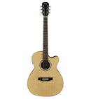 Austin Acoustic-Electric Orchestra Guitar w/ Cutaway – Satin Natural - AA25OSEC
