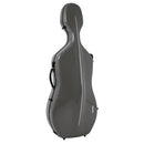 GEWA Air 3.9 4/4 Cello Case - Backpack Straps - Grey with Black Interior