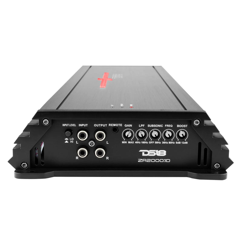 DS18 ZR2000.1D Monoblock 2000W RMS Class D Amplifier