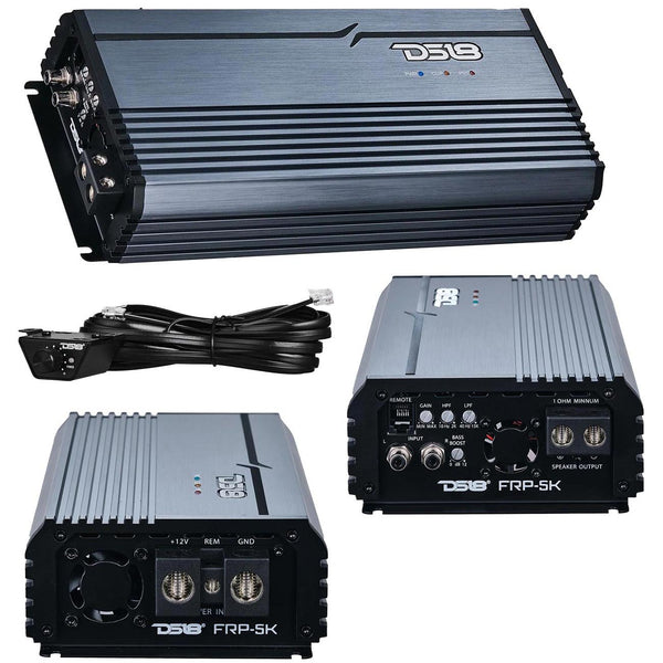 DS18 FRP5KTI Monoblock 5000W RMS Amplifier - Titanium