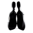 Gewa Air 3.9 4/4 Cello Case Thermoplast - White/Black