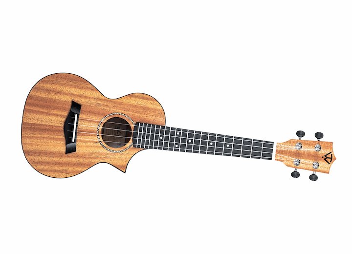 Twisted Wood EM-600T Ember Tenor Ukulele Solid Mahogany w/ Gig Bag