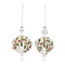 Beaded Glass Mistletoe Ornament (Set of 6)