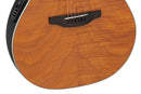 Ovation Guitar Celebrity Elite E-Acoustic Deep Contour CDX40P-FM Amber Flame