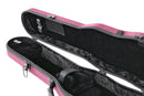 GEWA Bio-A Shaped 4/4 Violin Case Violet with Backpack Straps