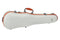 Gewa PURE 1.8 Shaped Polycarbonate 4/4 Violin Case - White/Orange