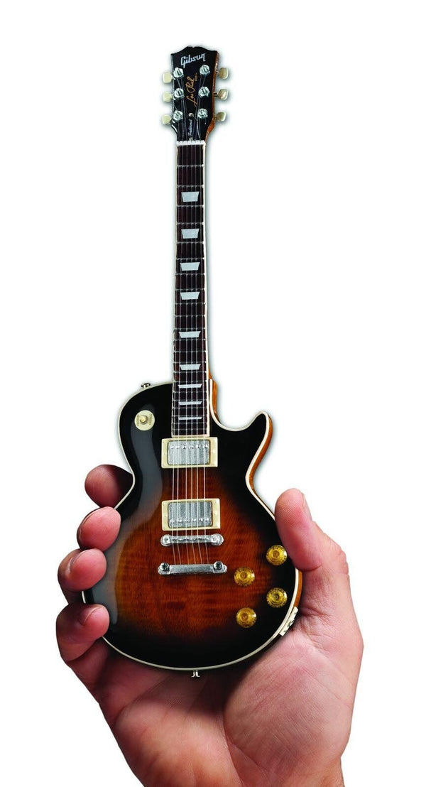 Axe Heaven Gibson Les Paul Traditional Tobacco Burst Mini Guitar Replica