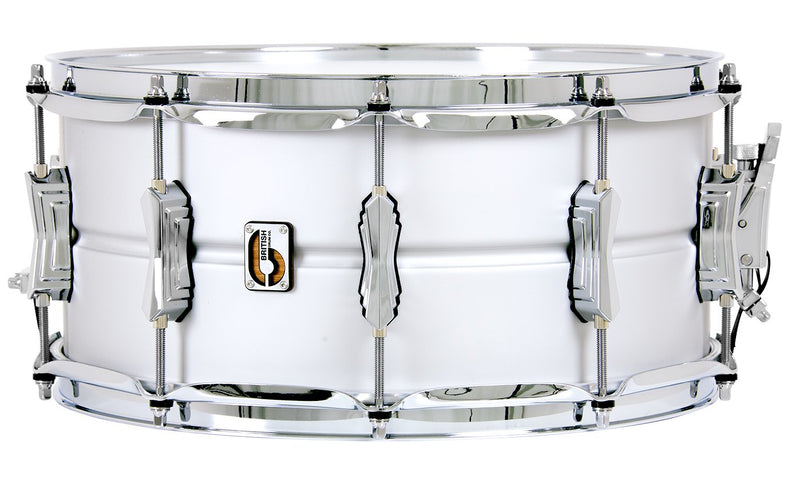 British Drum Co Aviator Aluminum Snare 6.5″×14″ – 1.2 mm Shell
