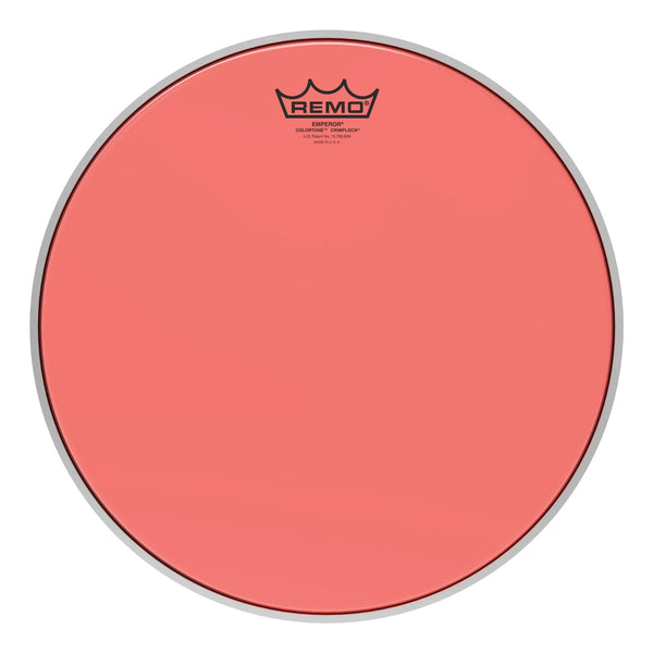 Remo Emperor Colortone Crimplock Red 14" Tenor Drumhead - BE-0314-CT-RDMP
