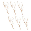 Melrose Glittered Bronze Twig Branch (Set of 6)