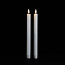 Melrose FIA Wick White Taper Candle (Set of 2)