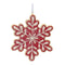 Gingerbread Snowflake Cookie Ornament (Set of 12)