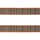 Melrose Checkered Woven Wired Ribbon (Set of 2)