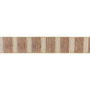 Melrose Beige Striped Ribbon (Set of 3)