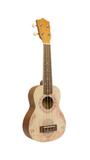 Bamboo LOTUS 21" Soprano Ukulele – Mandala Design w/ Gig Bag