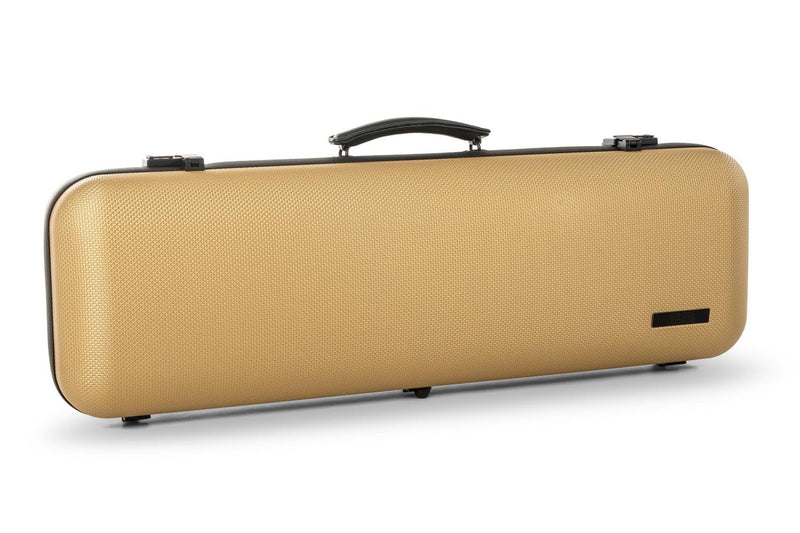 GEWA Air Avantgarde Violin Case 4/4 Oblong Gold/Black with Subway Handle