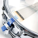 British Drum Co Bluebird 6″×14″ Chrome‑Over‑Brass Snare Drum