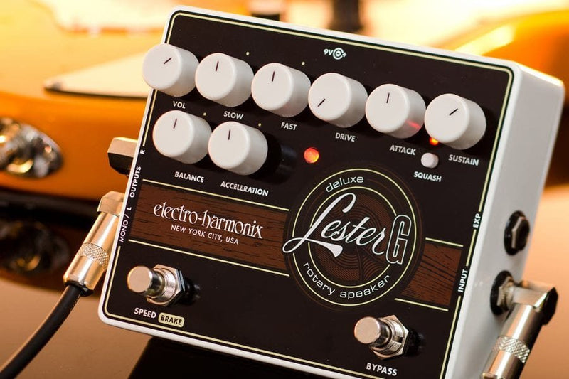 Electro-Harmonix Lester G Deluxe Rotary Speaker Emulator Pedal