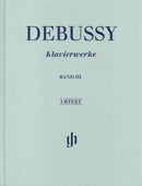 Debussy Piano Works Volume 3 – Clothbound Urtext Edition Sheet Music