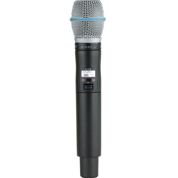 Shure ULXD2/B87C‑H50 Digital Wireless Handheld Transmitter w/ Beta 87C Capsule