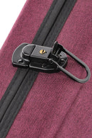 GEWA Bio-A Shaped 4/4 Violin Case Violet with Backpack Straps
